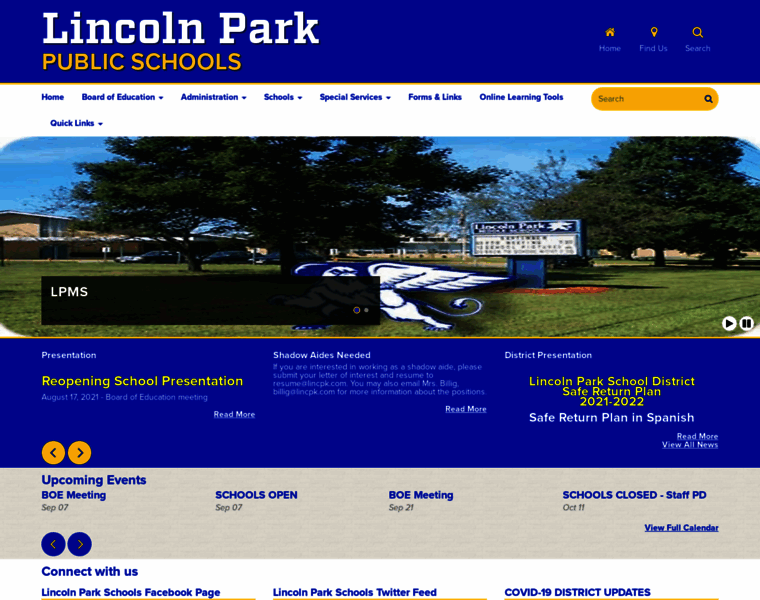 Lincolnparkboe.org thumbnail