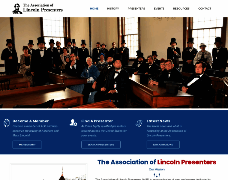 Lincolnpresenters.net thumbnail