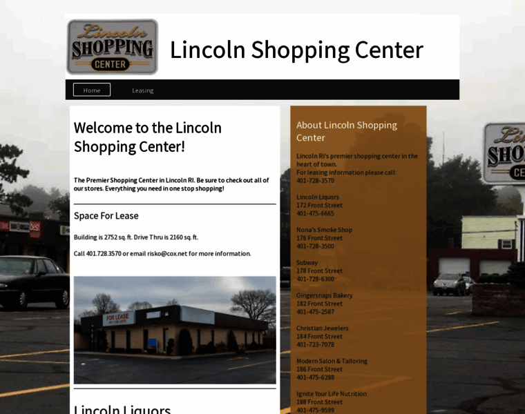 Lincolnshoppingcenterri.com thumbnail