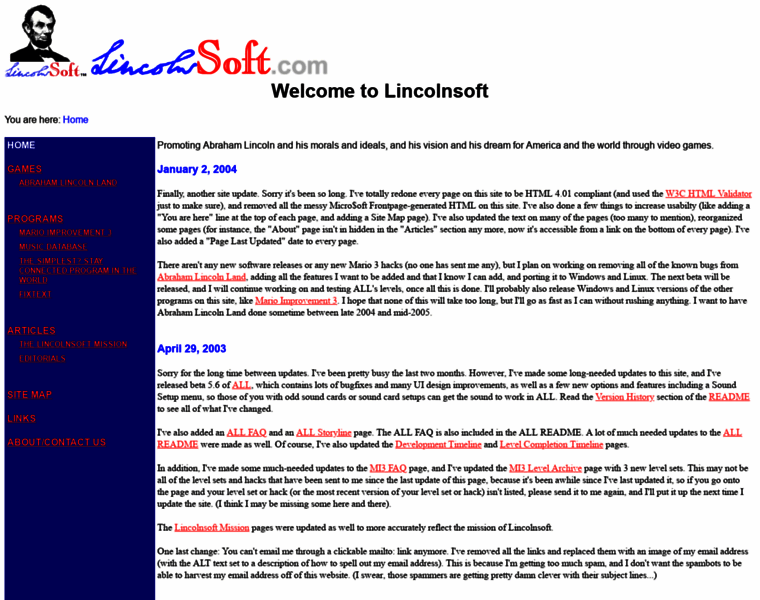 Lincolnsoft.com thumbnail
