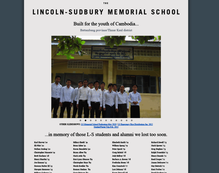 Lincolnsudburymemorialschool.org thumbnail