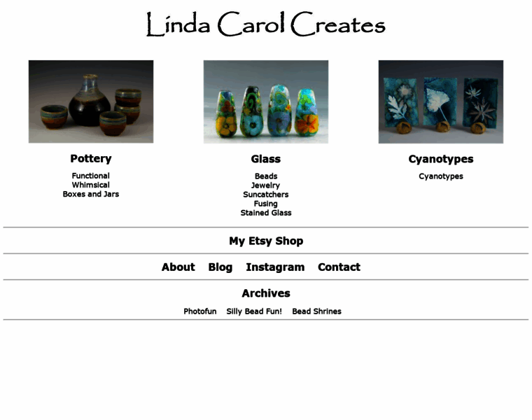 Lindacarolcreates.com thumbnail