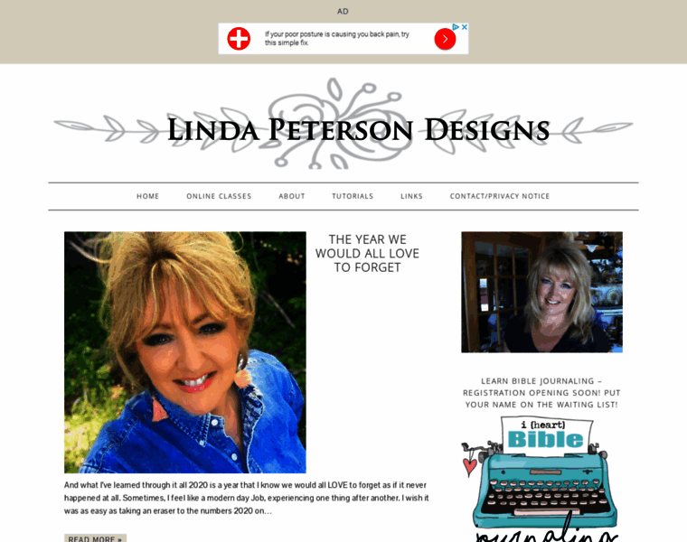 Lindapetersondesigns.com thumbnail