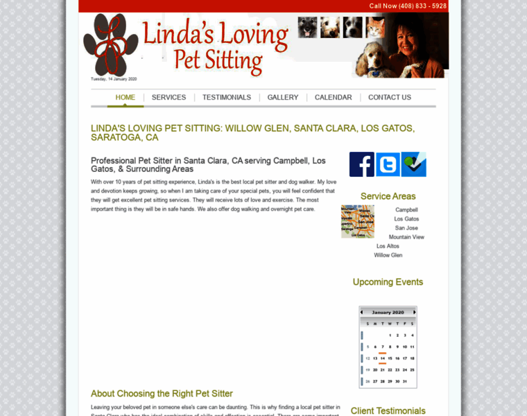 Lindaspets.com thumbnail