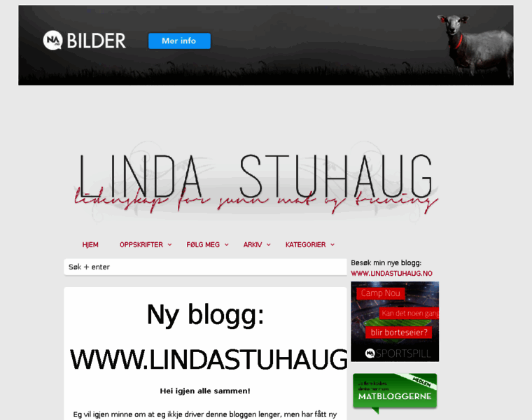 Lindastuhaug.blogg.no thumbnail