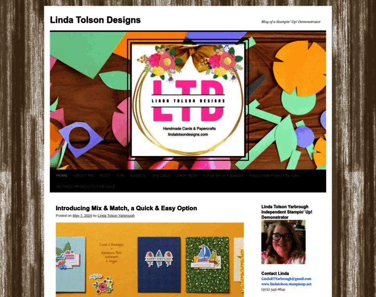 Lindatolsondesigns.com thumbnail