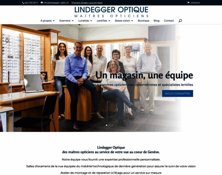 Lindegger-optic.ch thumbnail
