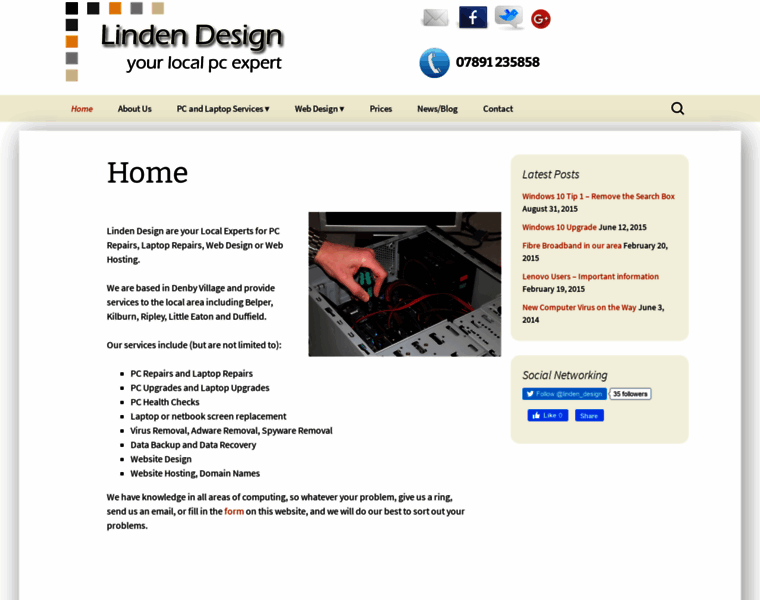 Lindendesign.co.uk thumbnail