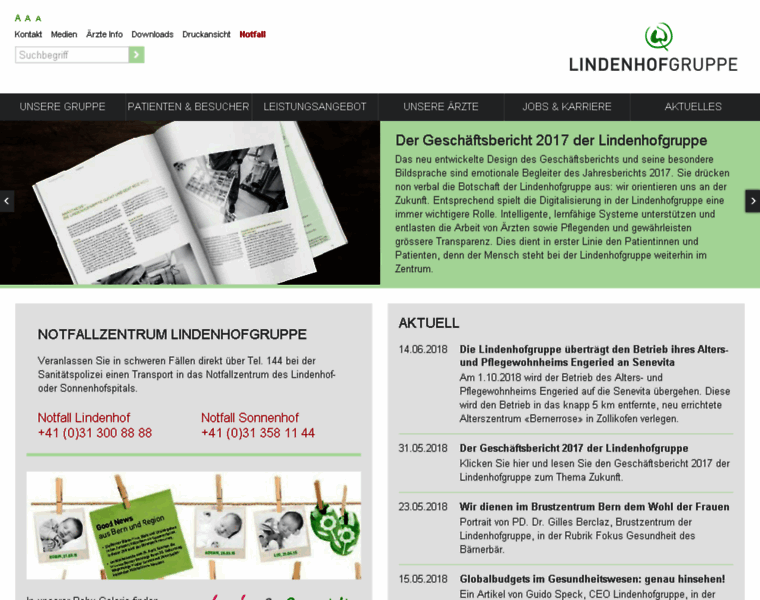 Lindenhofgruppe.ch thumbnail