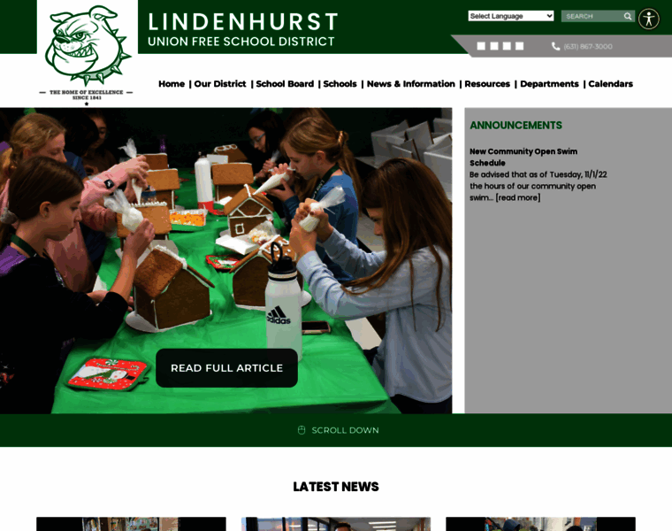 Lindenhurstschools.org thumbnail