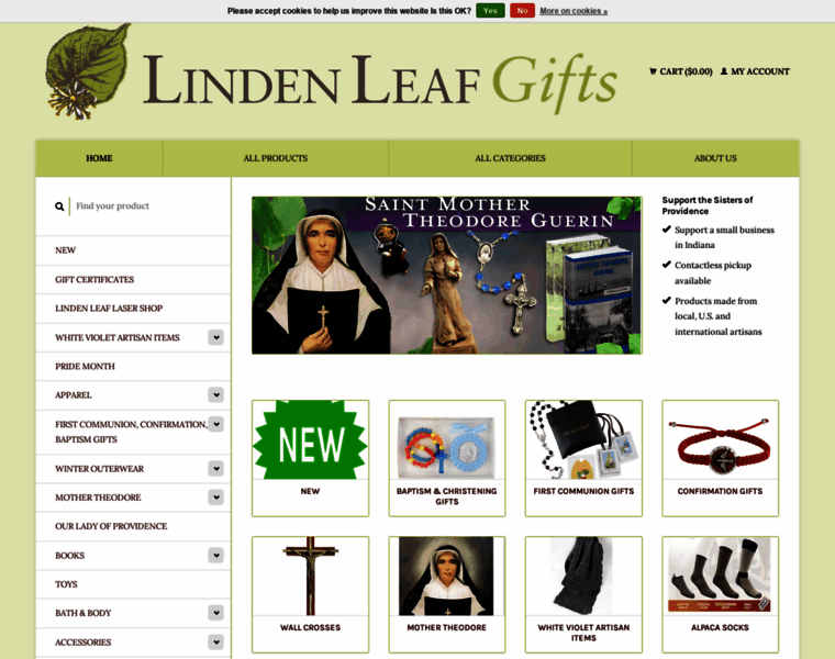 Lindenleafgifts.com thumbnail