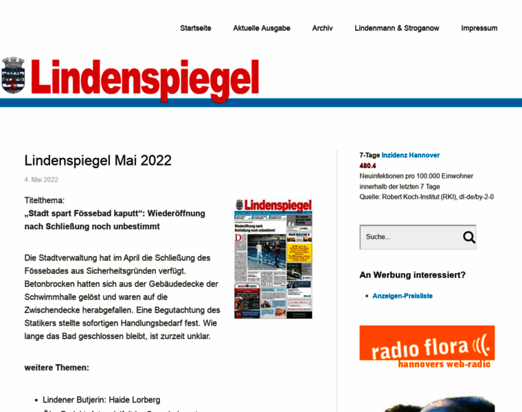 Lindenspiegel.co.uk thumbnail