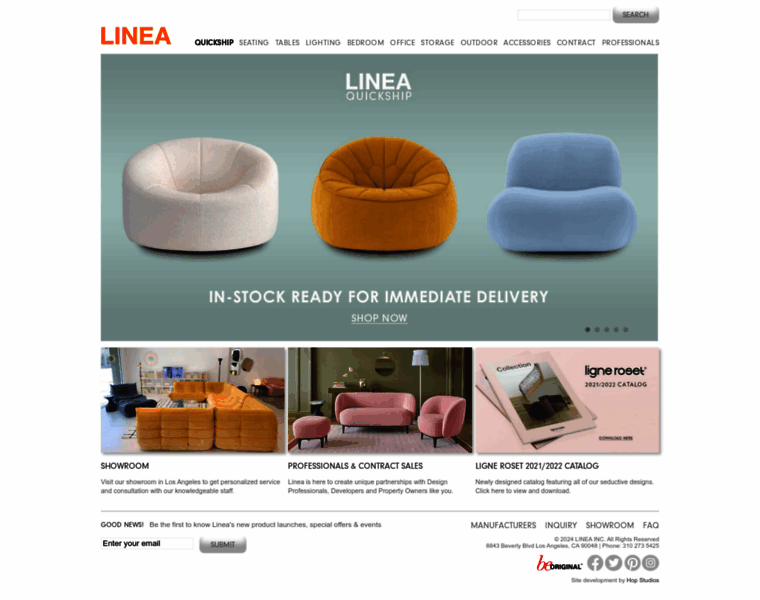 Linea-inc.com thumbnail