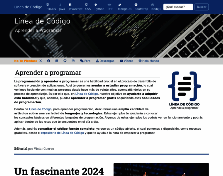 Lineadecodigo.com thumbnail Lineadecodigo.com thumbnail