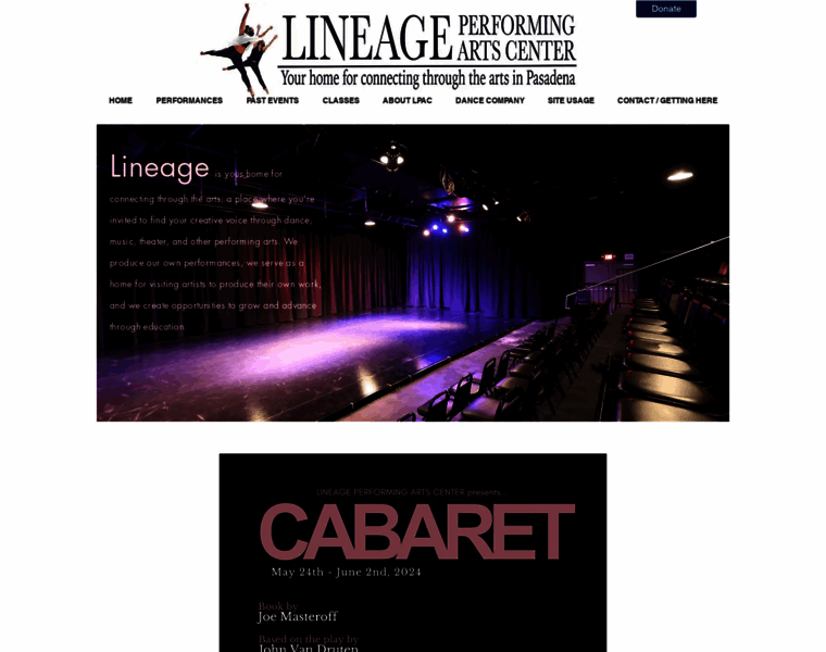 Lineagepac.org thumbnail