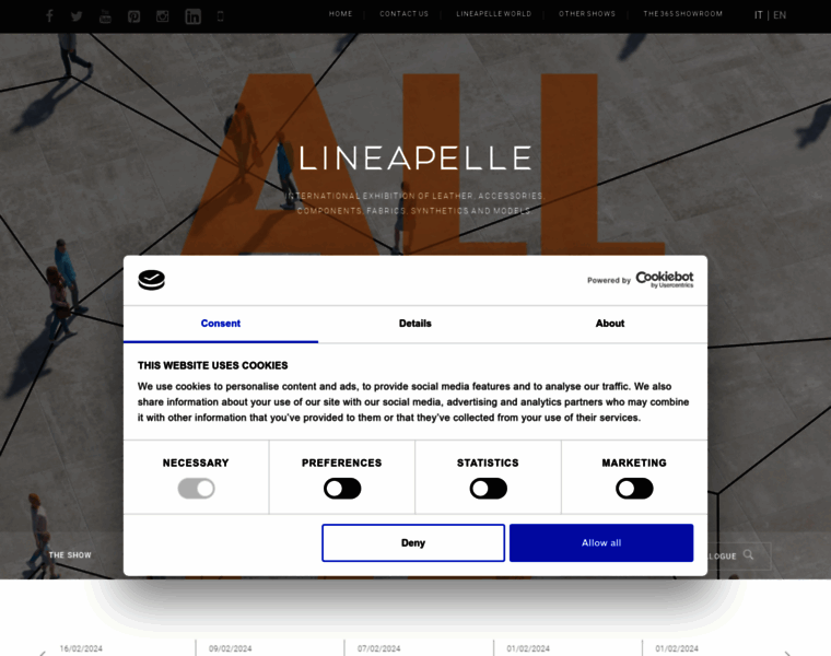 Lineapelle-fair.it thumbnail