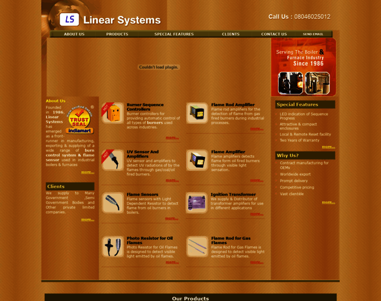 Linearsystemindia.com thumbnail