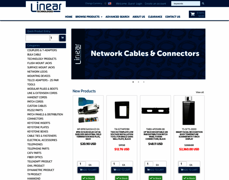 Lineartechnologies.ca thumbnail Lineartechnologies.ca thumbnail