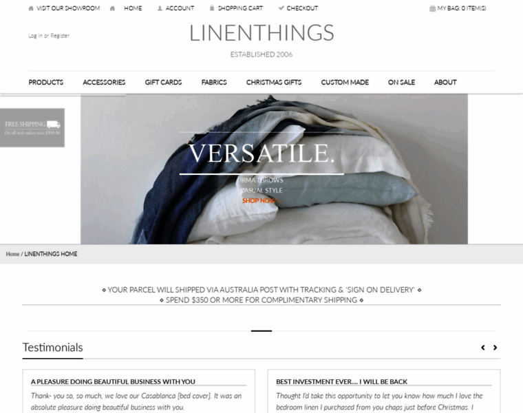 Linenthings.com.au thumbnail Linenthings.com.au thumbnail