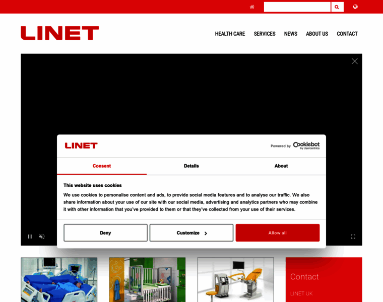 Linet.uk.com thumbnail