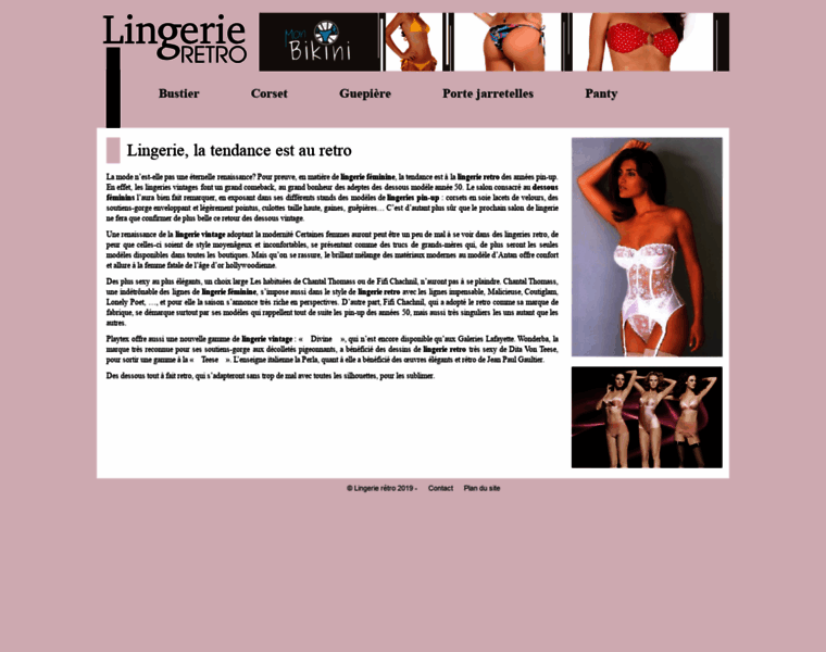 Lingerie-retro.com thumbnail