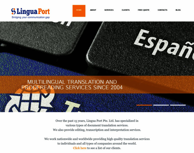 Lingua-port.com thumbnail
