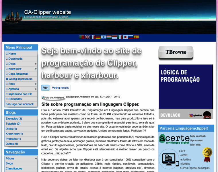 Linguagemclipper.com.br thumbnail