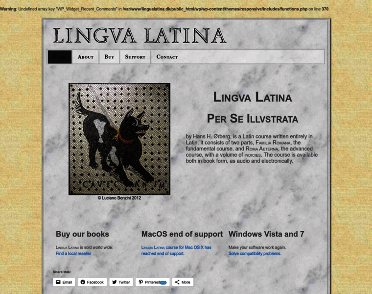 Lingualatina.dk thumbnail