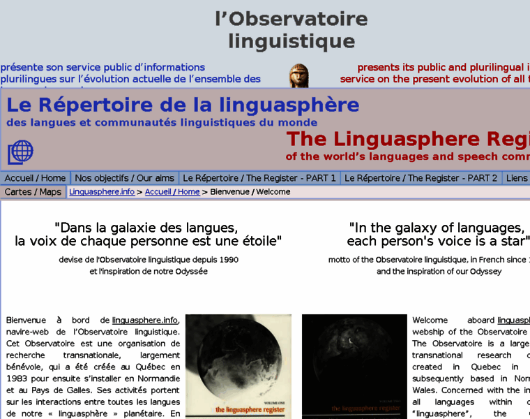 Linguasphere.info thumbnail