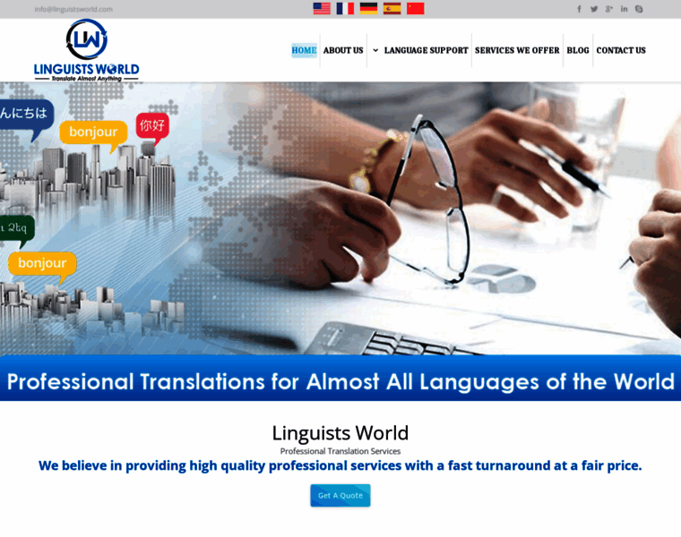 Linguistsworld.com thumbnail