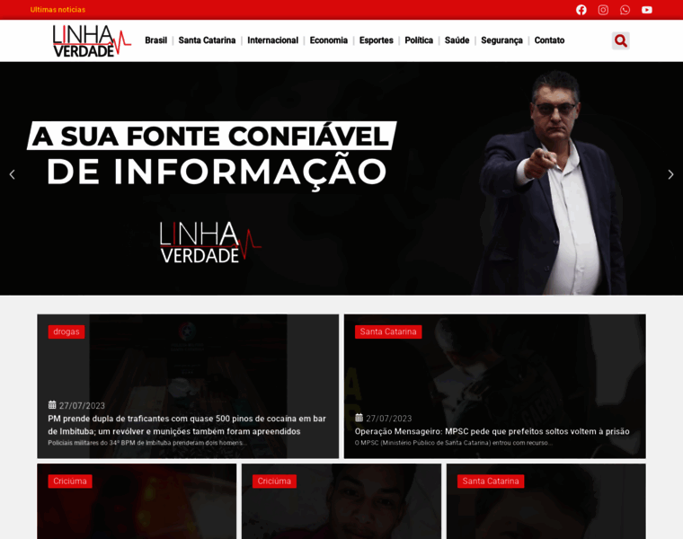 Linhaverdade.com.br thumbnail
