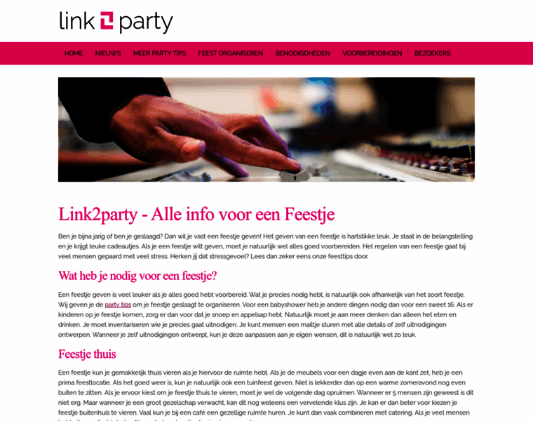 Link2party.nl thumbnail