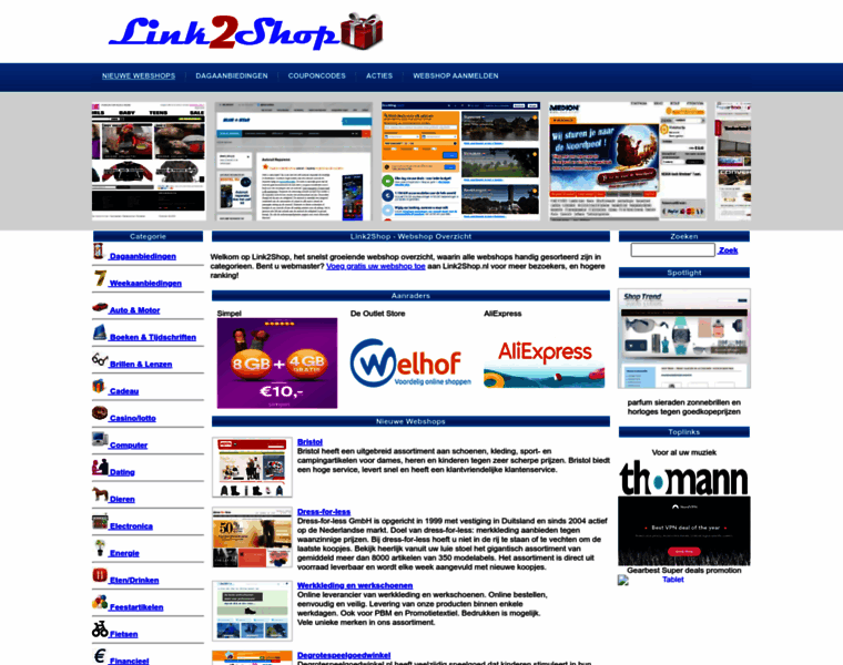Link2shop.nl thumbnail