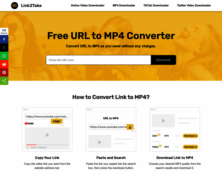 Link2take.net thumbnail