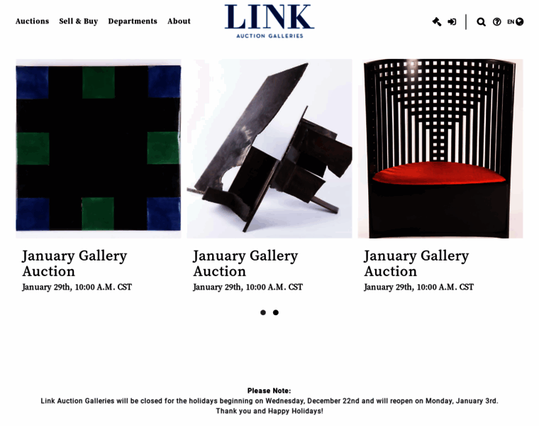 Linkauctiongalleries.com thumbnail