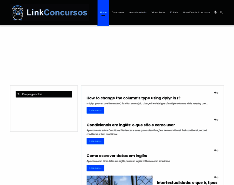 Linkconcursos.com.br thumbnail
