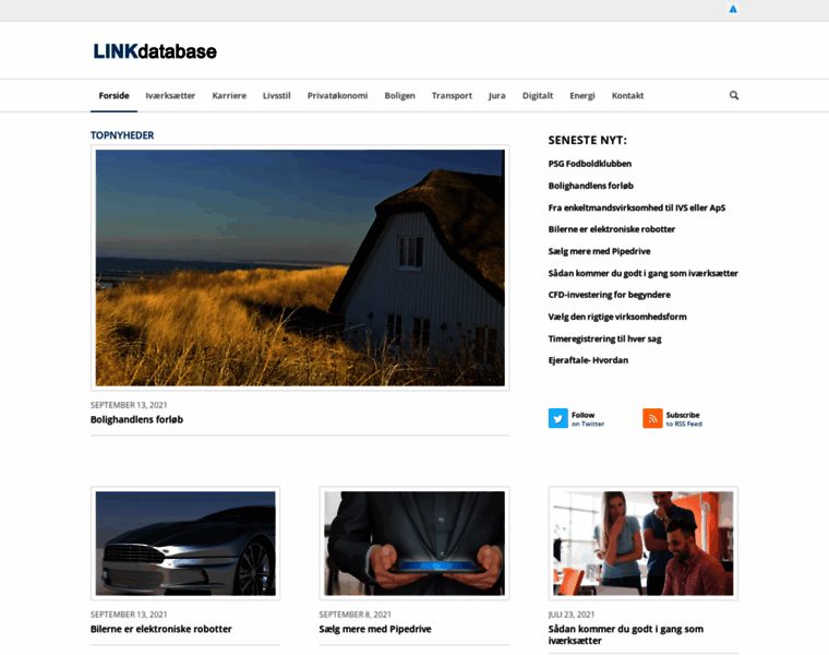 Linkdatabase.dk thumbnail