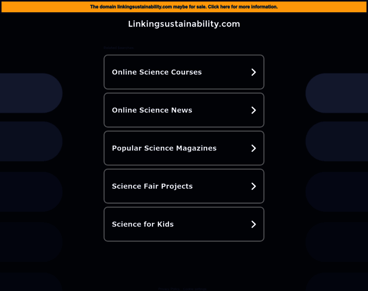 Linkingsustainability.com thumbnail