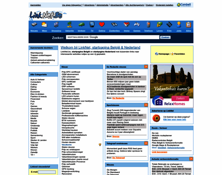 Linknet.be thumbnail