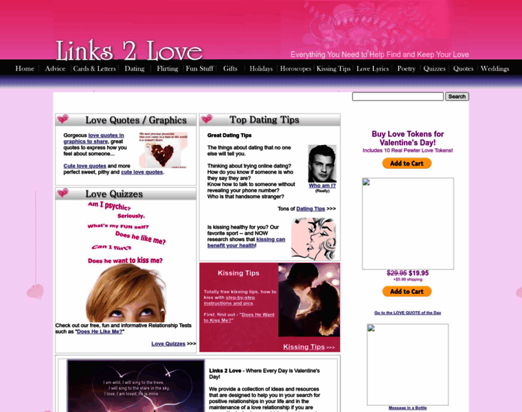 Links2love.com thumbnail