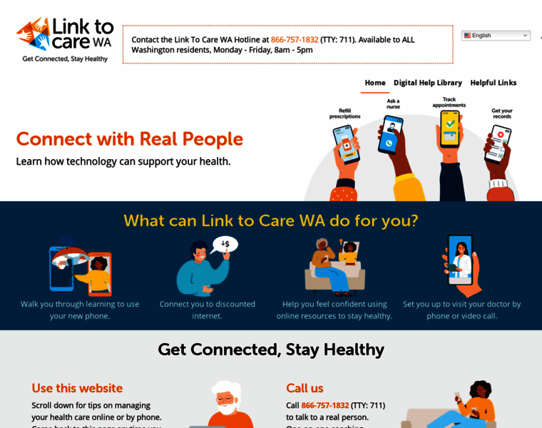 Linktocarewa.org thumbnail