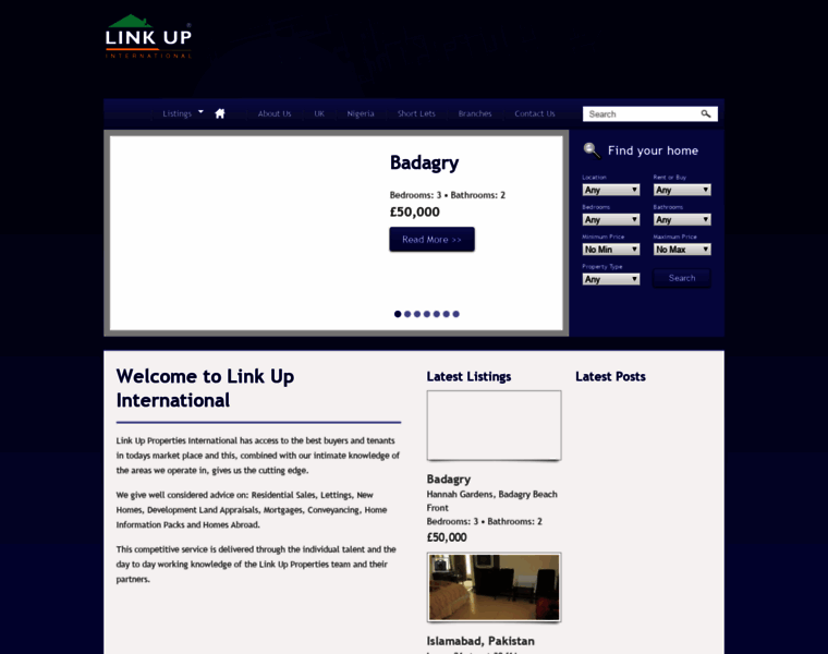 Linkup-international.com thumbnail