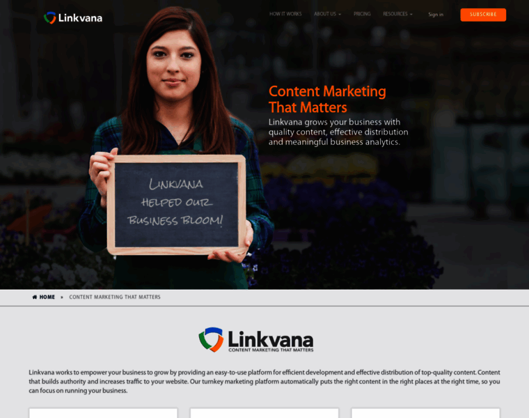 Linkvana.com thumbnail