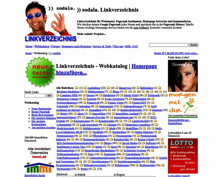 Linkverzeichnis.sodala.net thumbnail