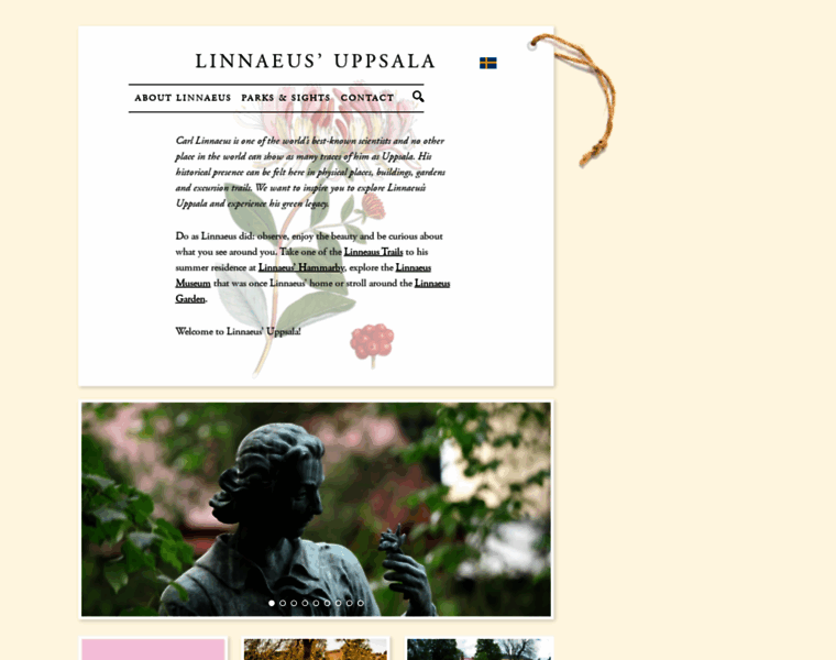 Linnaeusuppsala.com thumbnail