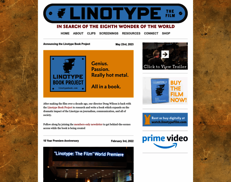 Linotypefilm.com thumbnail