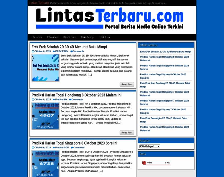 Lintasterbaru.com thumbnail