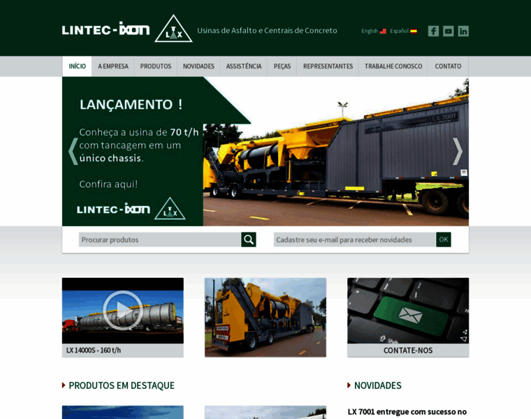 Lintec-ixon.com.br thumbnail