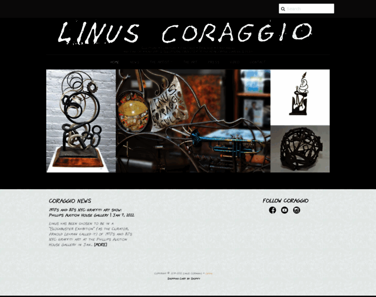 Linuscoraggio.com thumbnail