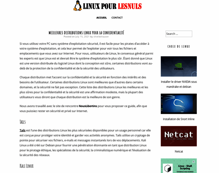 Linux-pour-lesnuls.com thumbnail